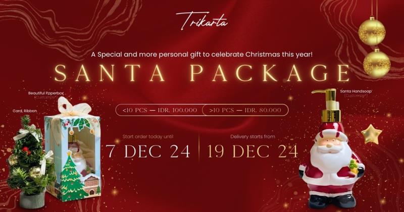 Rayakan Natal Lebih Berkesan dengan Hampers Santa Package dari Trikarta!