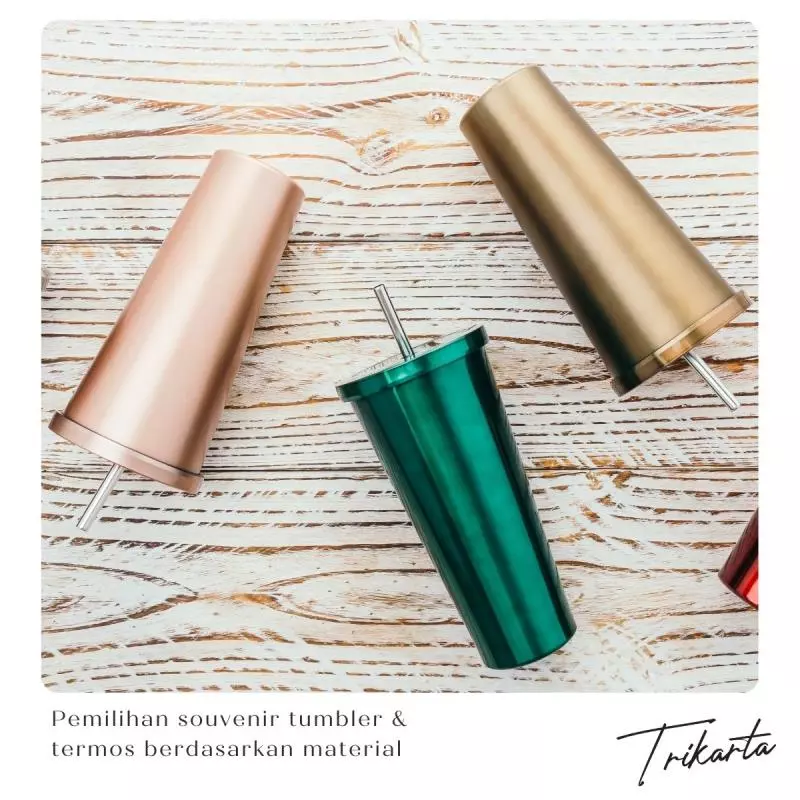 Perbedaan Tumbler dan Termos Dari Segi Material dan Durabilitas
