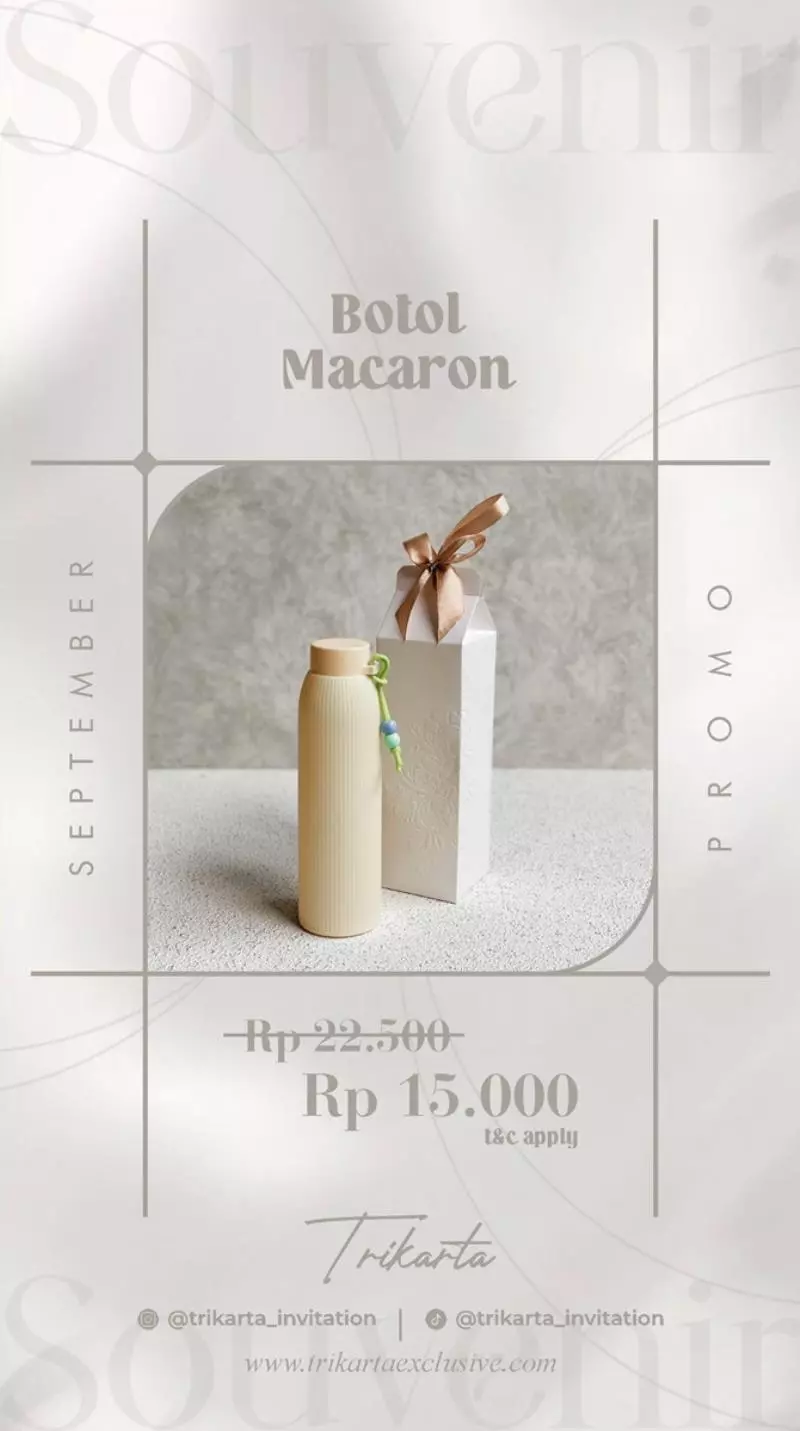 Botol Macaron