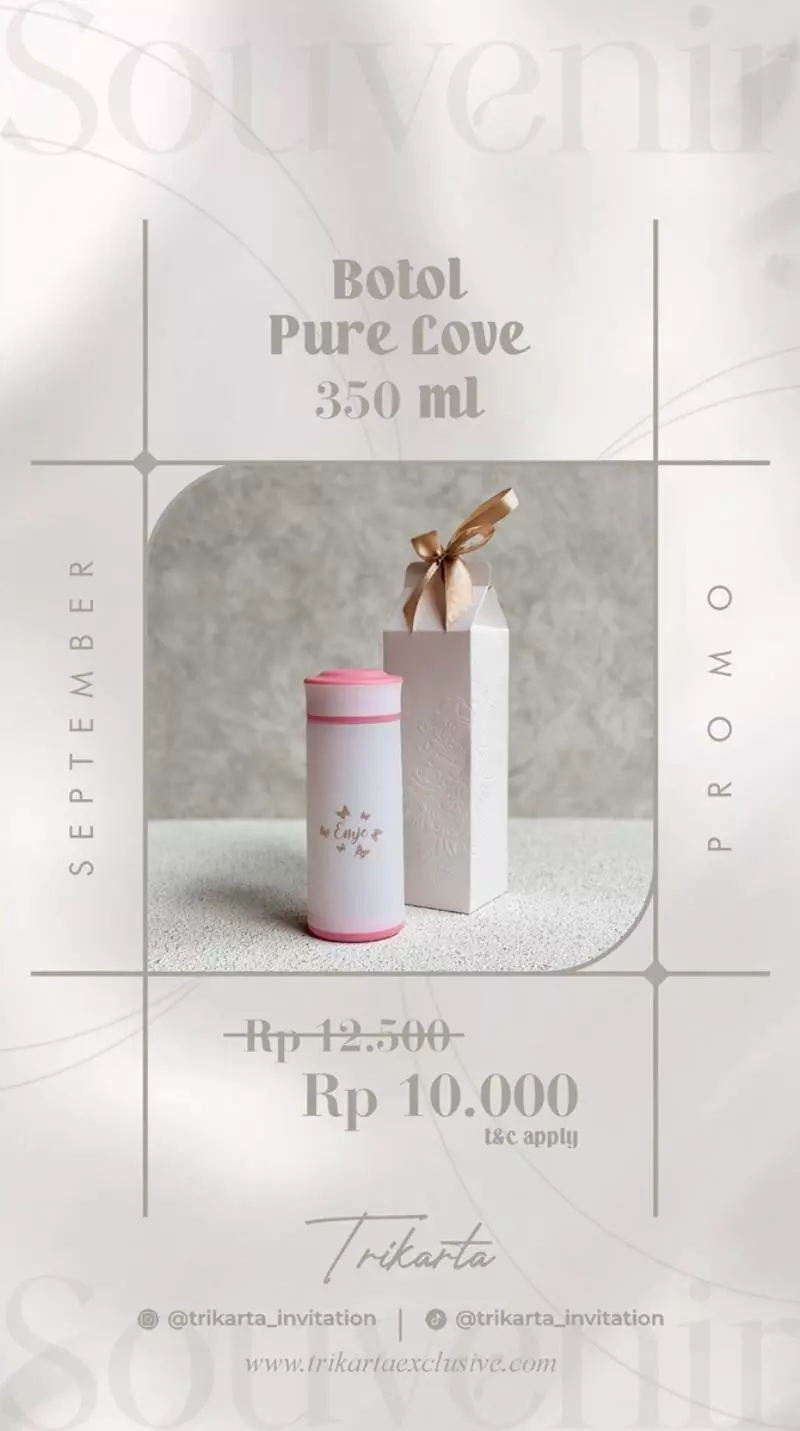 Botol Pure Love 350 Ml