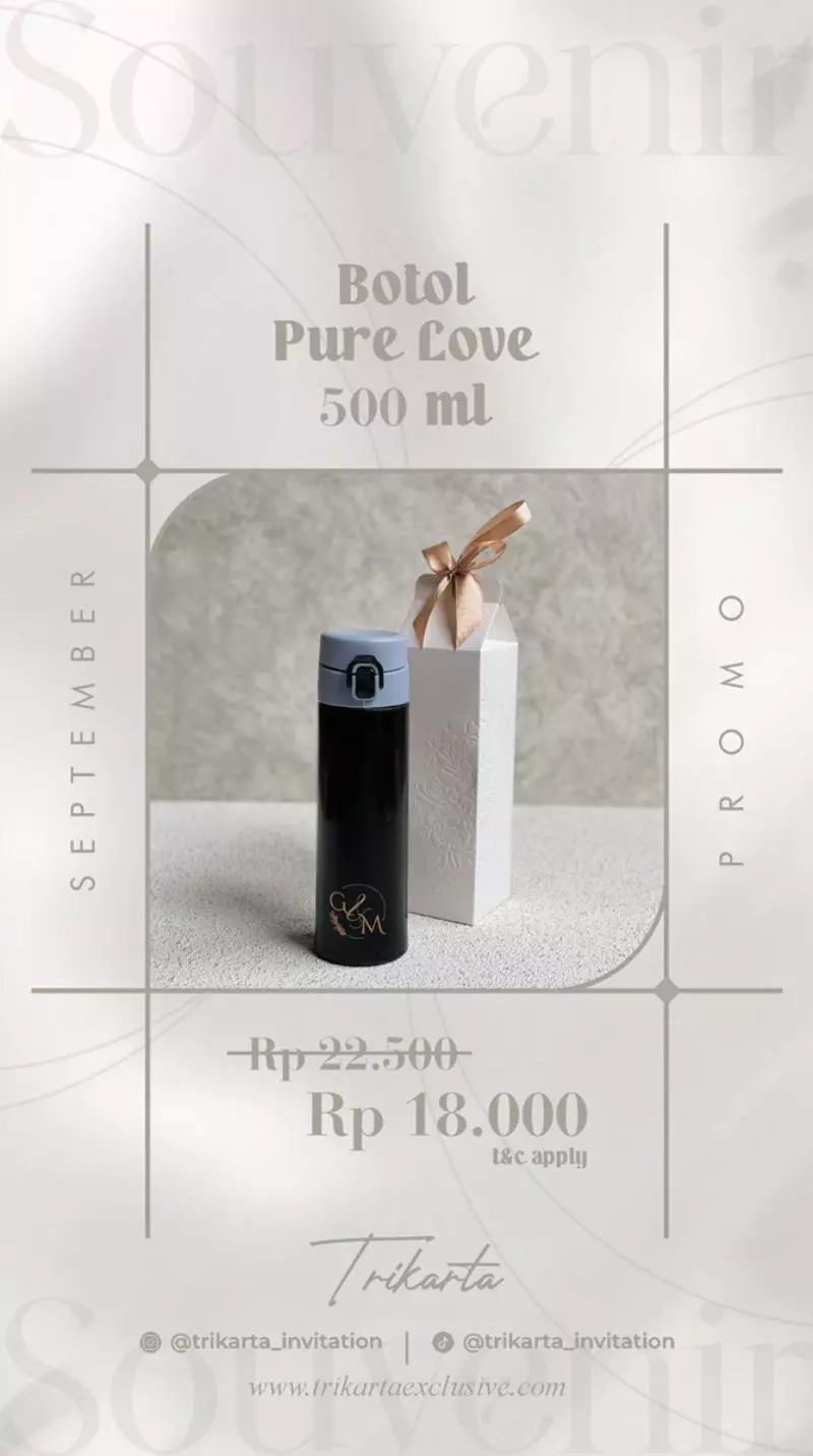 Botol Pure Love 500 Ml