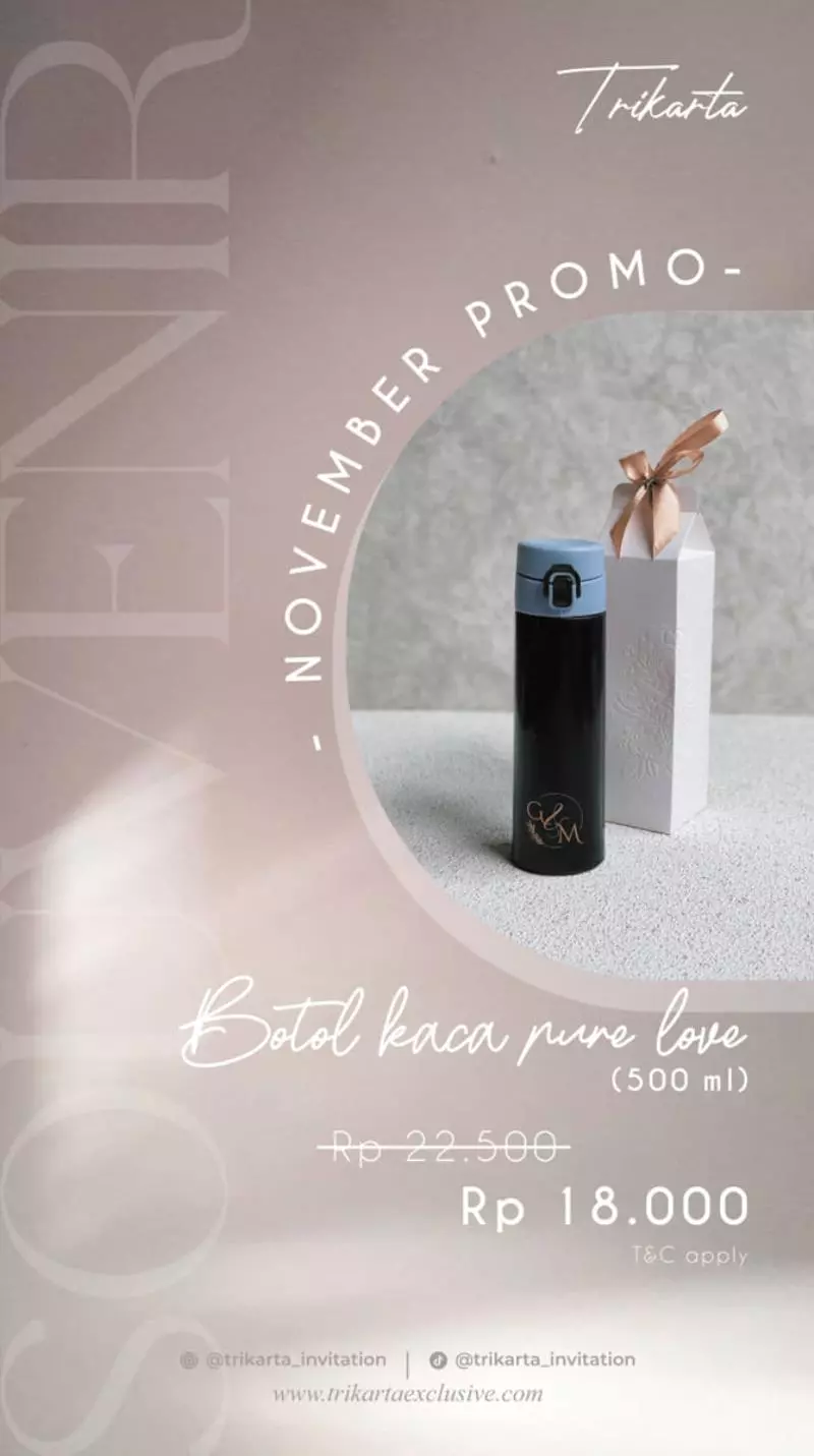 Promo Souvenir November 08045616496