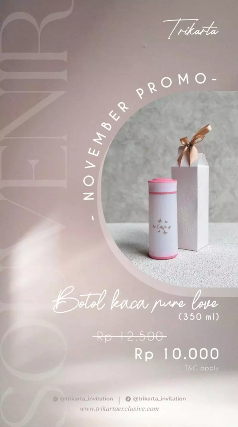 Promo Souvenir November 08045617715
