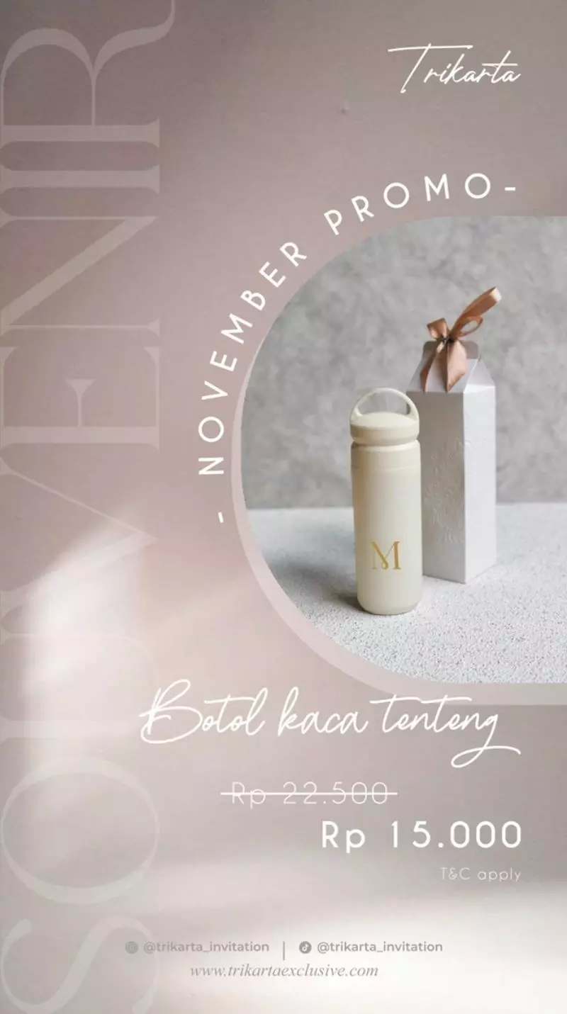 Promo Souvenir November 08045618418