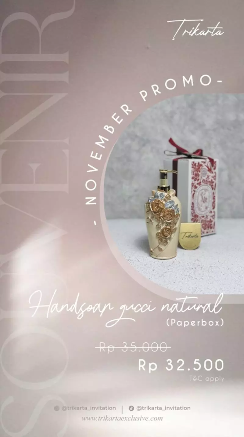 Promo Souvenir November 08045622043