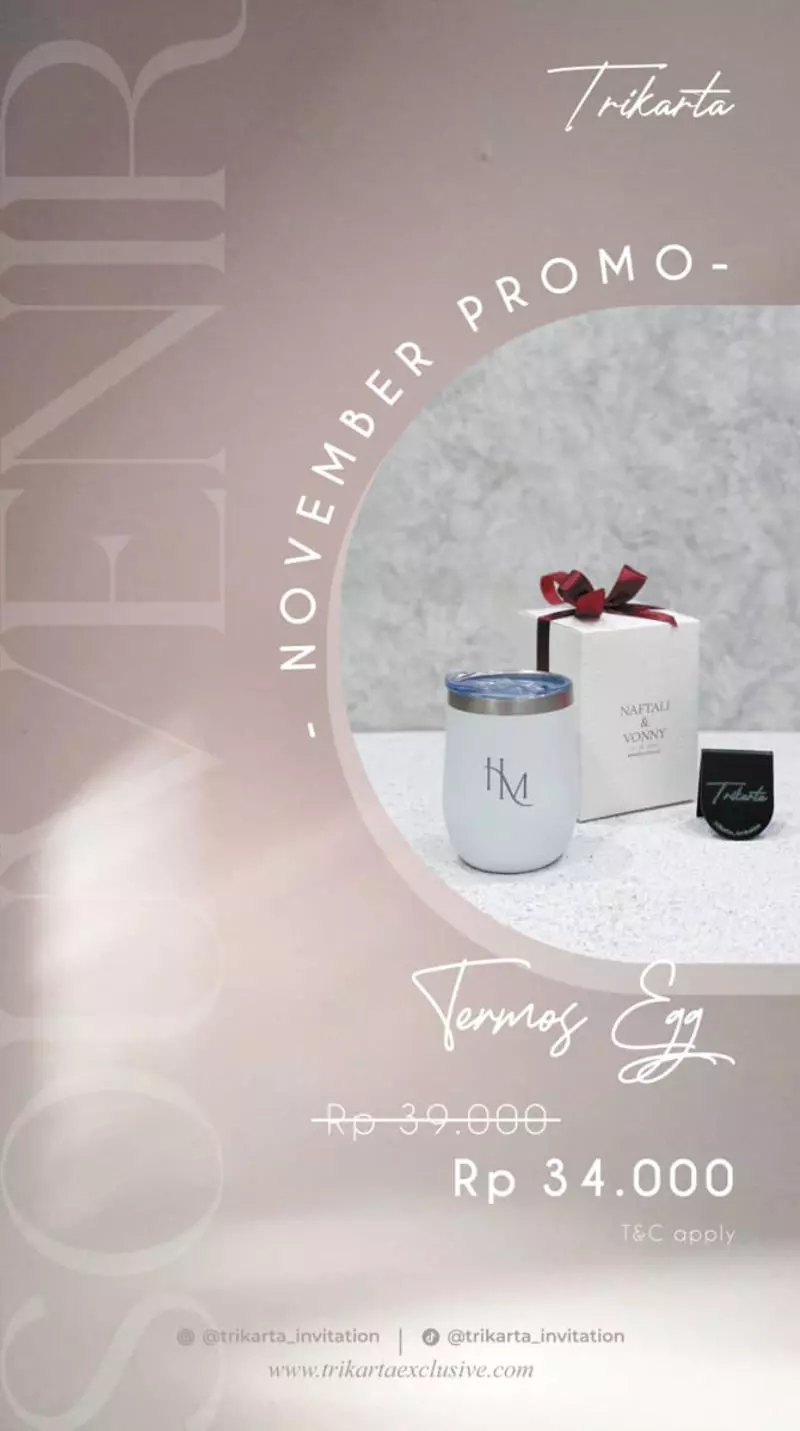 Promo Souvenir November 08045634731