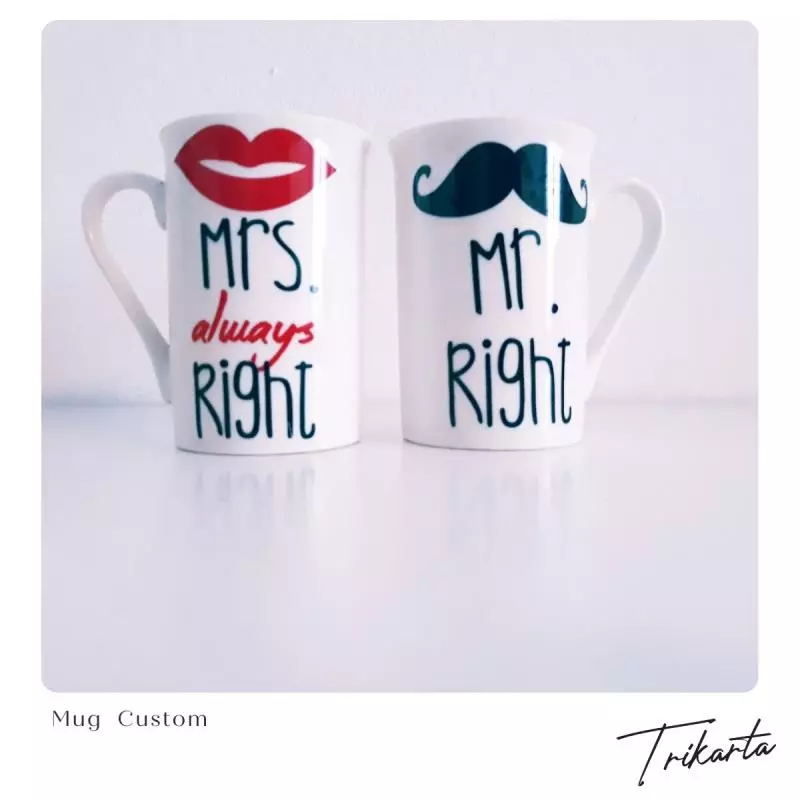 2. Mug atau Gelas Custom