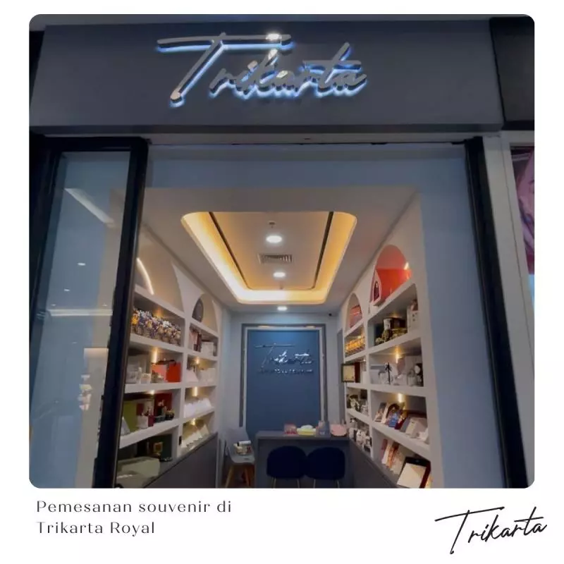 Cara Memesan Souvenir di Trikarta Royal Plaza