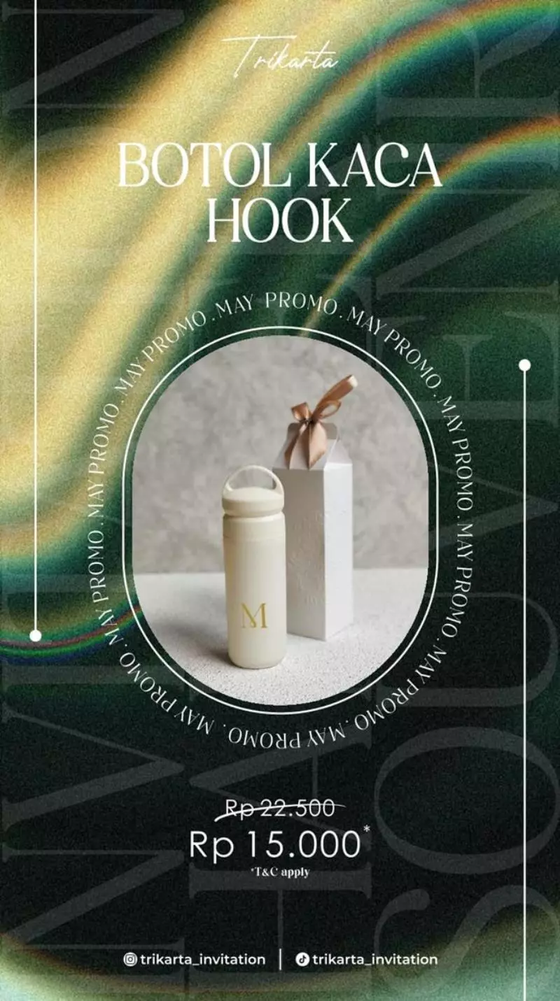 Souvenir Botol Kaca Hook