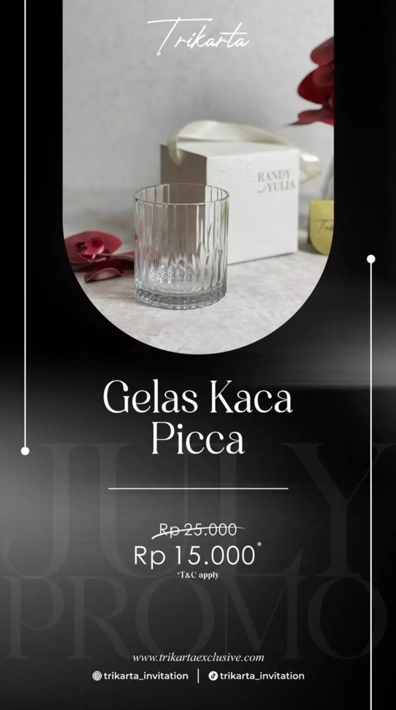 Gelas Kaca Picca