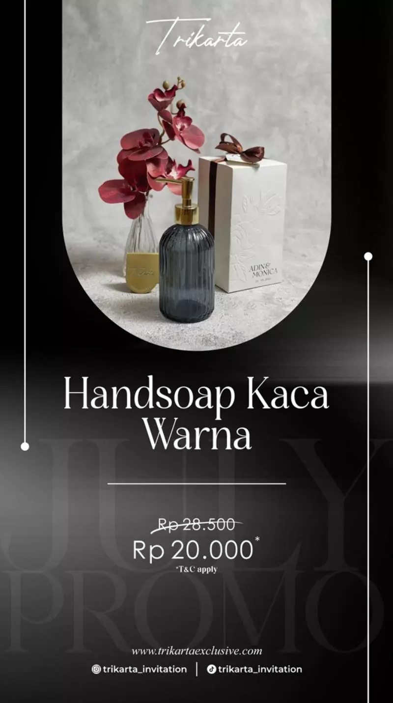 Handsoap Kaca Warna