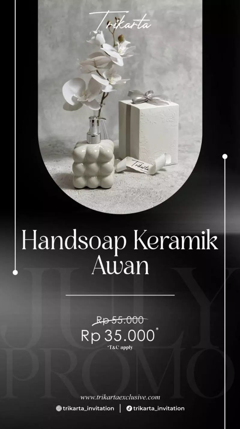 Handsoap Keramik Awan