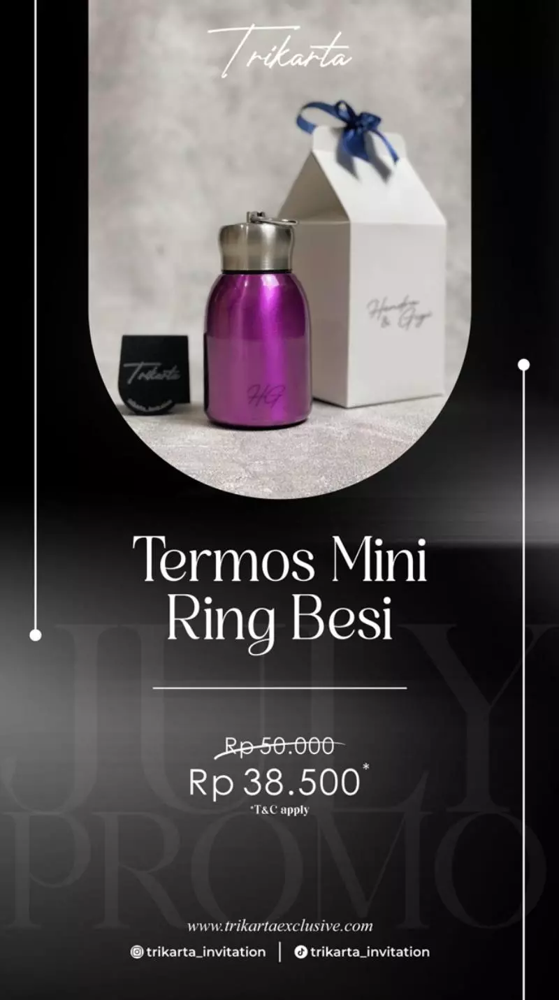 Termos Mini Ring Besi