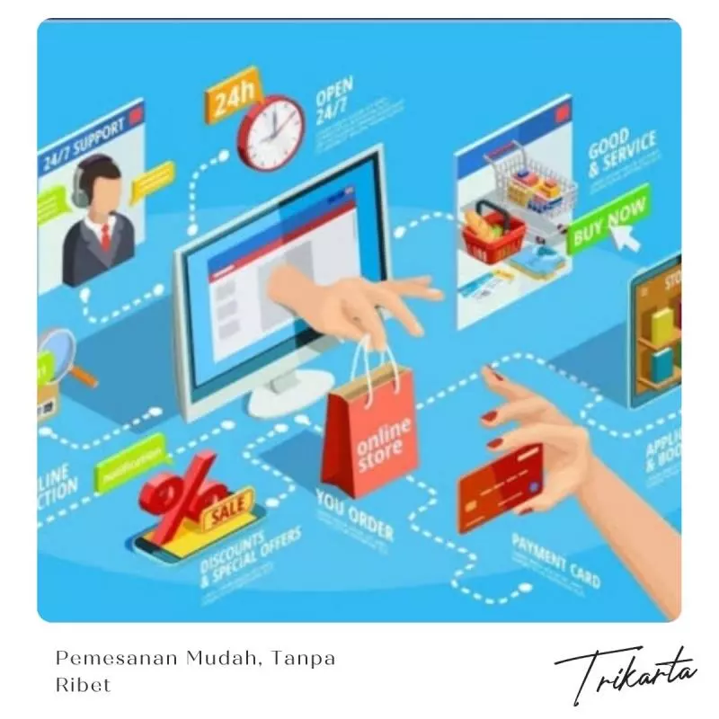 Pemesanan Mudah, Tanpa Ribet