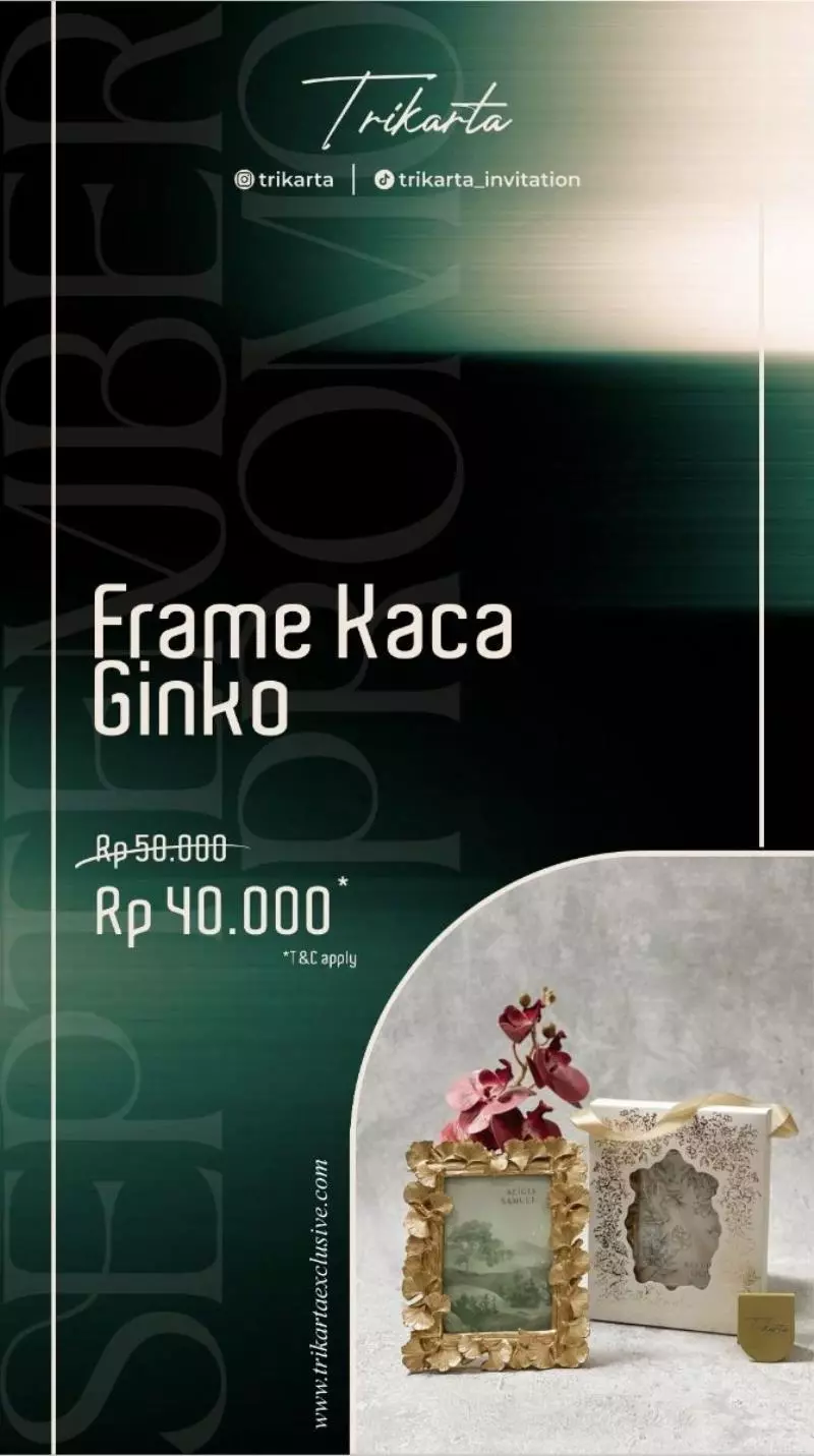 Frame Kaca Ginko
