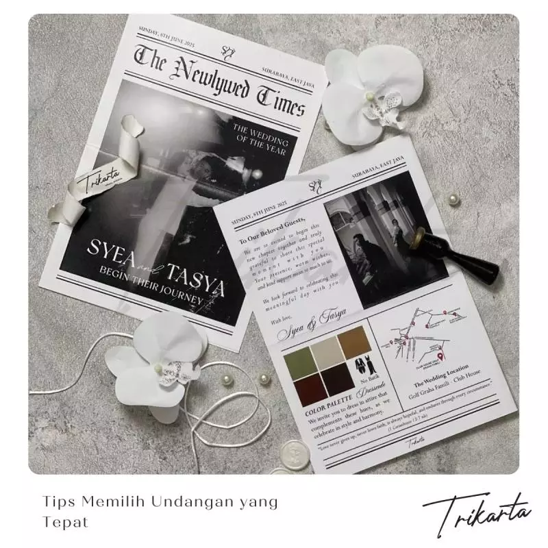 Tips Memilih Undangan yang Tepat