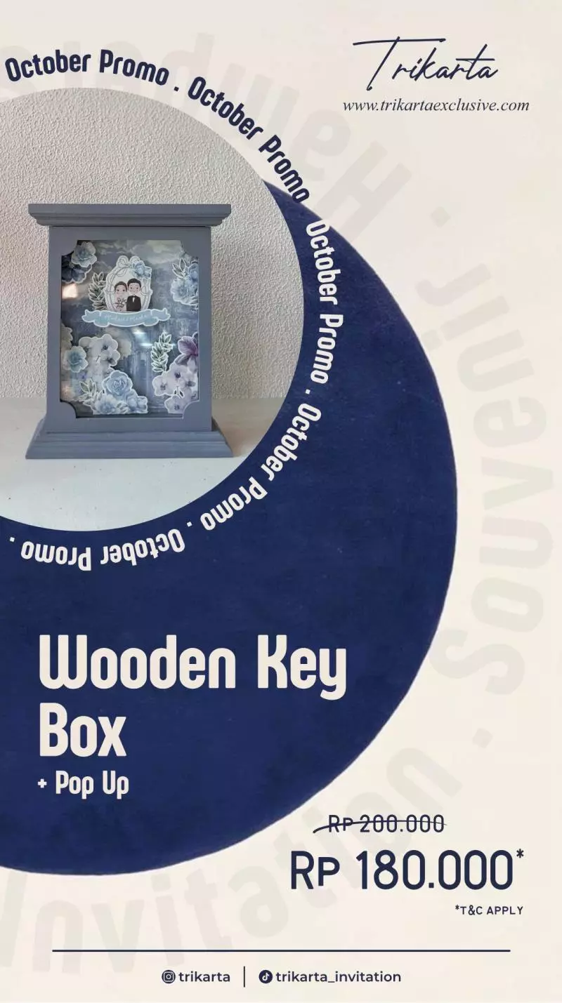 Wooden Key Box