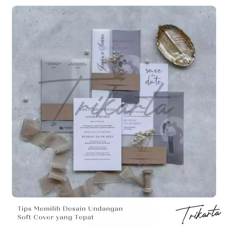 Tips Memilih Desain Undangan Soft Cover yang Tepat