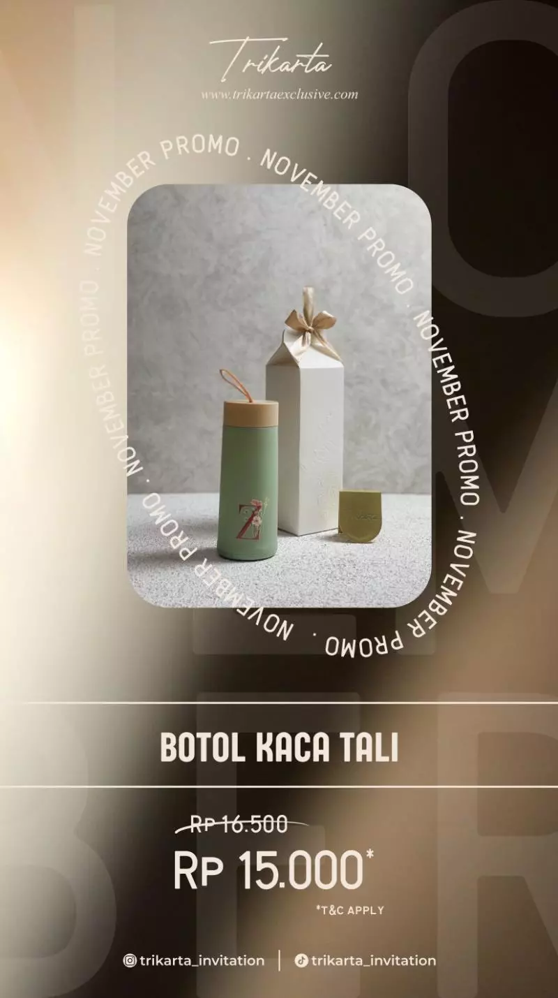 Botol Kaca Tali