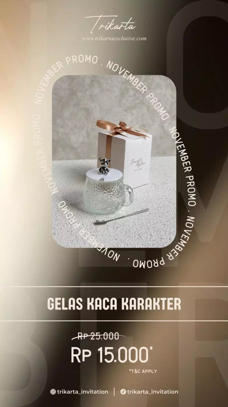 Gelas Kaca Karakter