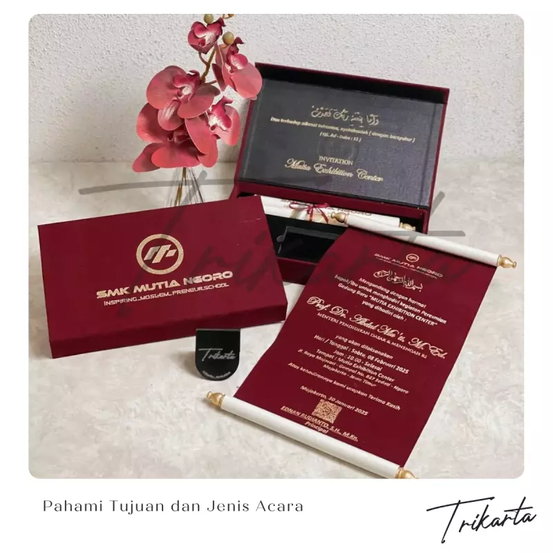 Pahami Tujuan dan Jenis Acara