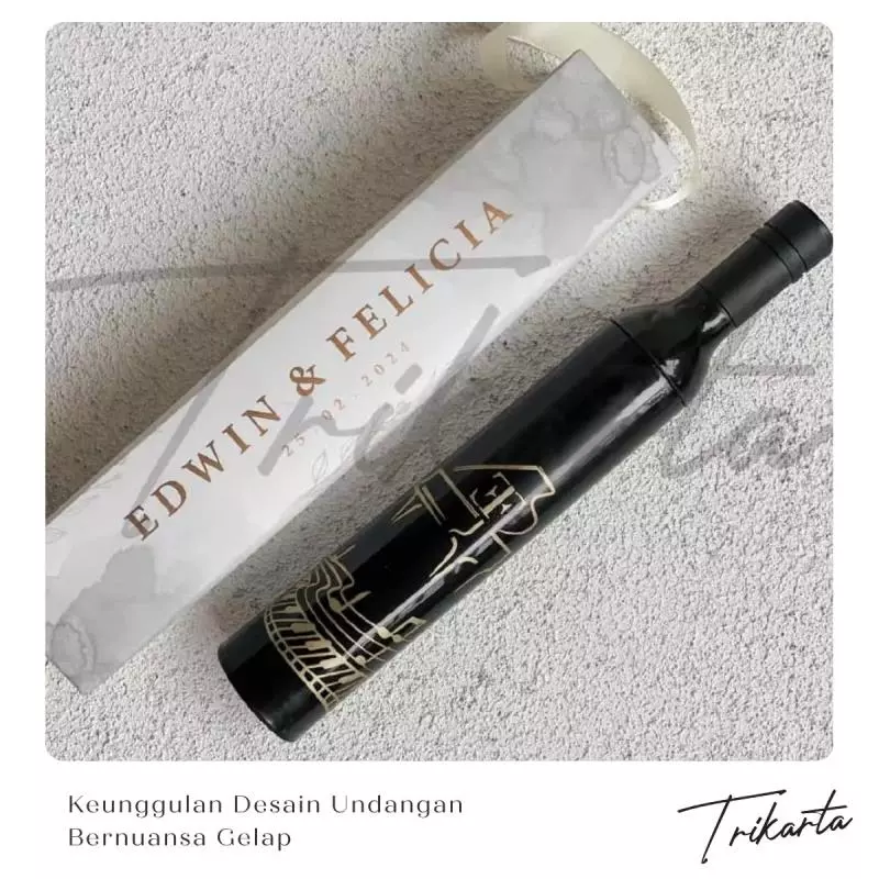 Keunggulan Desain Undangan Bernuansa Gelap