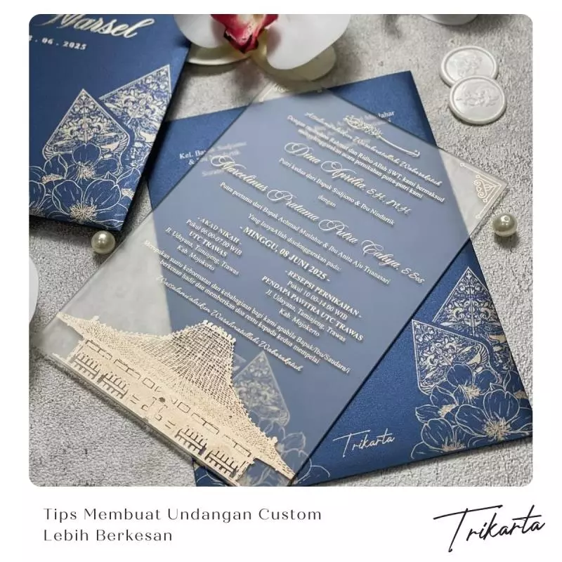 Tips Membuat Undangan Custom Lebih Berkesan