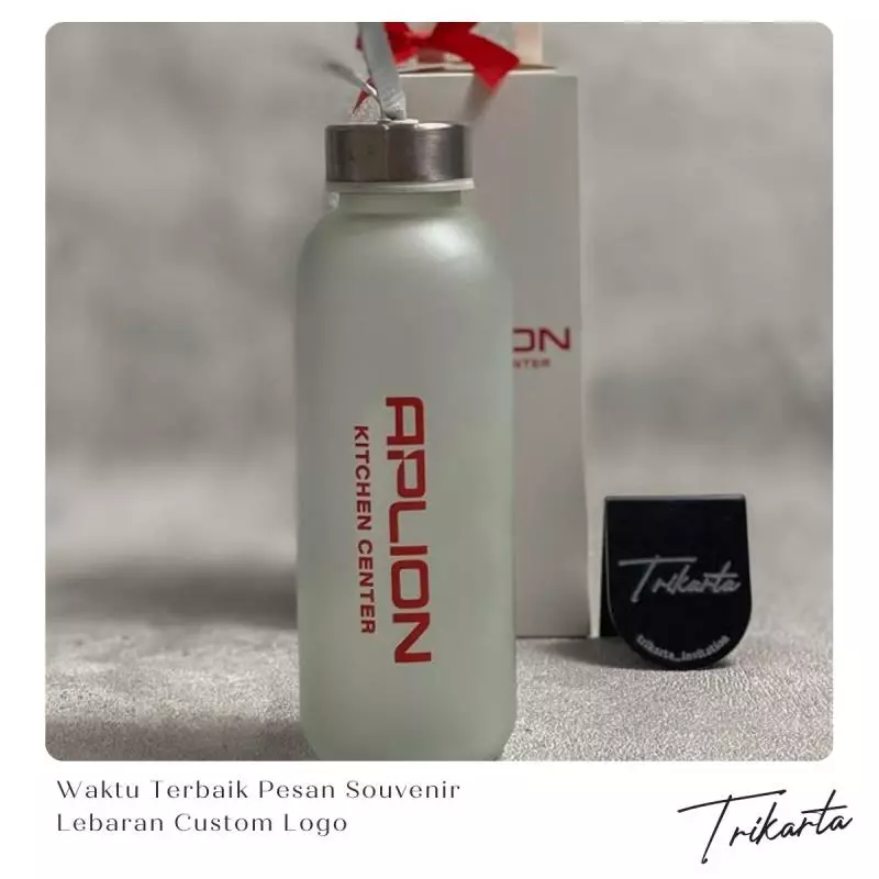 Waktu Terbaik Memesan Souvenir Lebaran Custom Logo