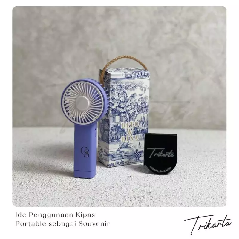 Ide Penggunaan Kipas Portable sebagai Souvenir