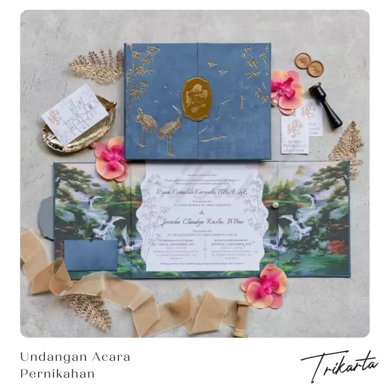 Undangan untuk Lamaran, Akad, Resepsi, hingga Sangjit
