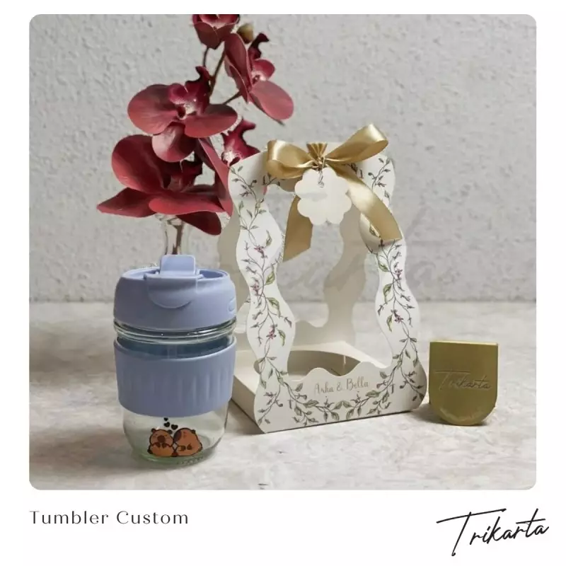 1. Tumbler Custom untuk Kenang-Kenangan yang Dipakai Setiap Hari