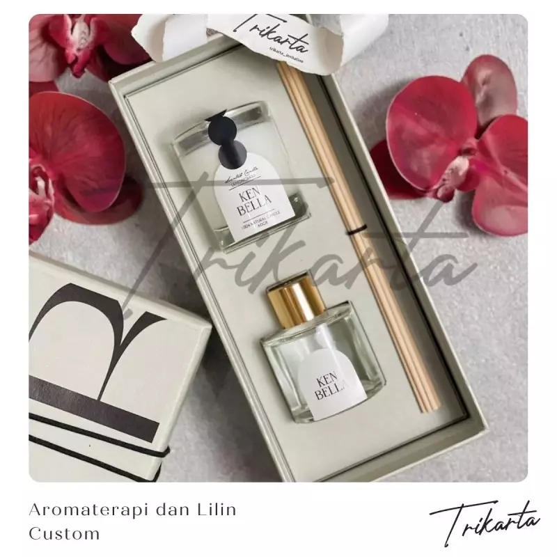 3. Aromaterapi dan Lilin Custom untuk Nuansa yang Lebih Eksklusif
