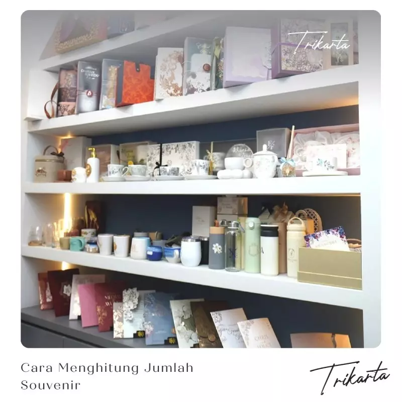 Dasar Menghitung Jumlah Souvenir Pernikahan