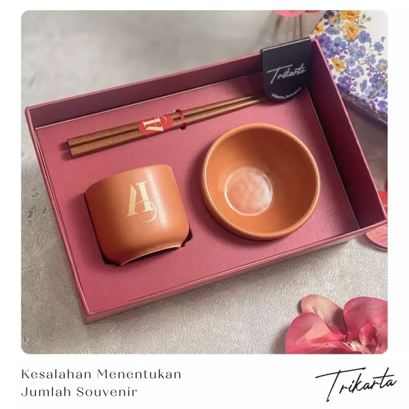 Kesalahan Umum Saat Menentukan Jumlah Souvenir Pernikahan