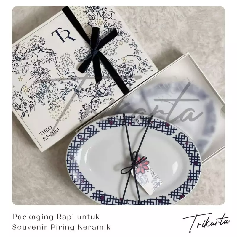 Packaging yang Membuat Souvenir Piring Keramik Terlihat Lebih Rapi