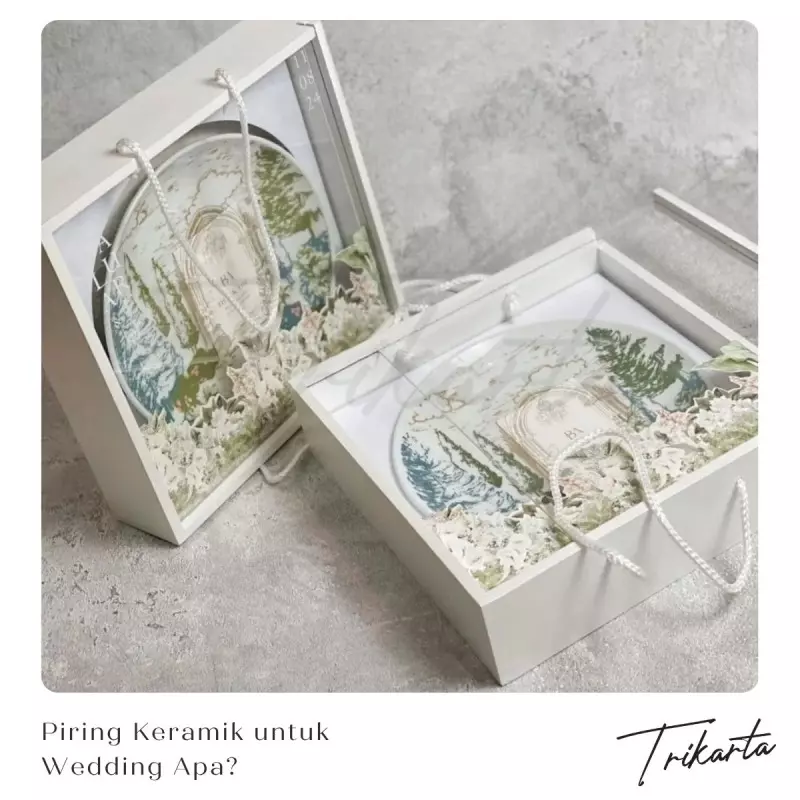Souvenir Piring Keramik Cocok untuk Wedding Seperti Apa?