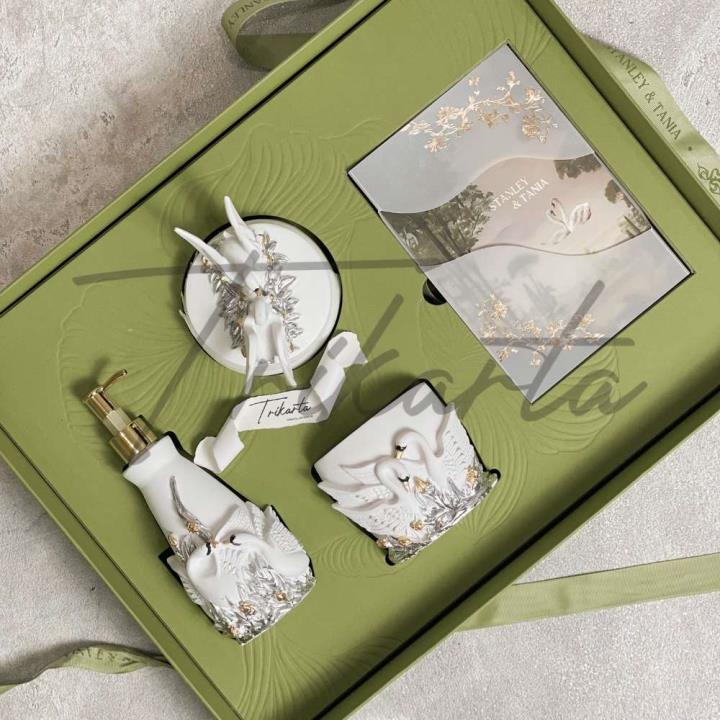 swan set custom design invitation 29105159996
