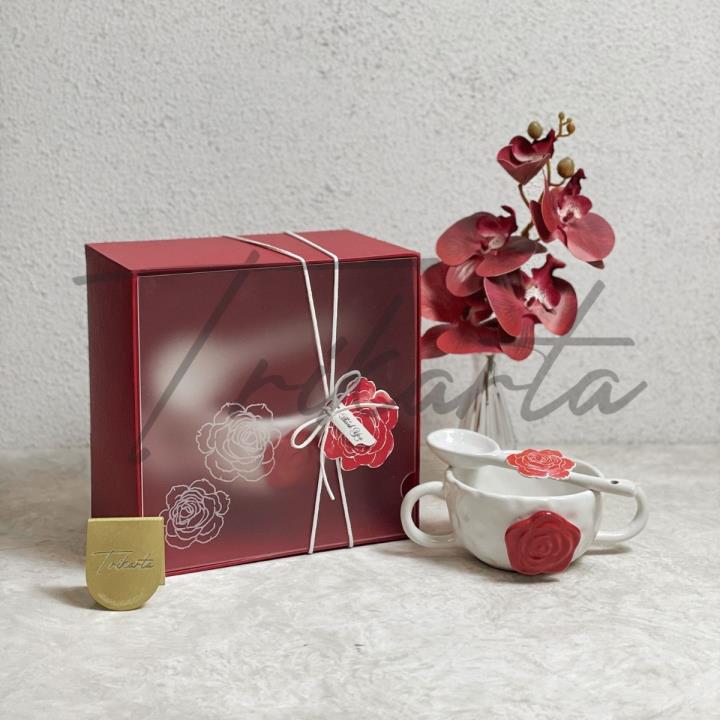 set mangkok red rose 12104021294