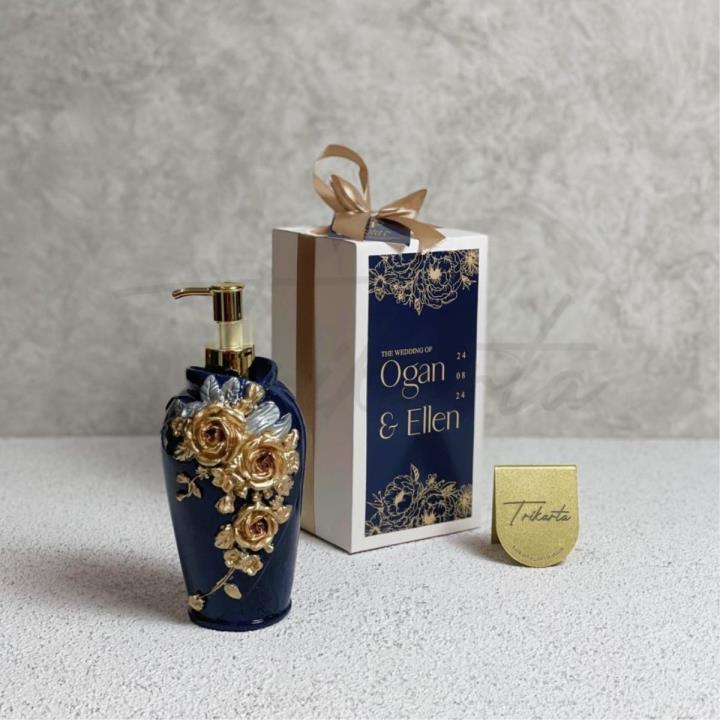 handsoap guci packing paperbox handsoap embos putih 18101308001