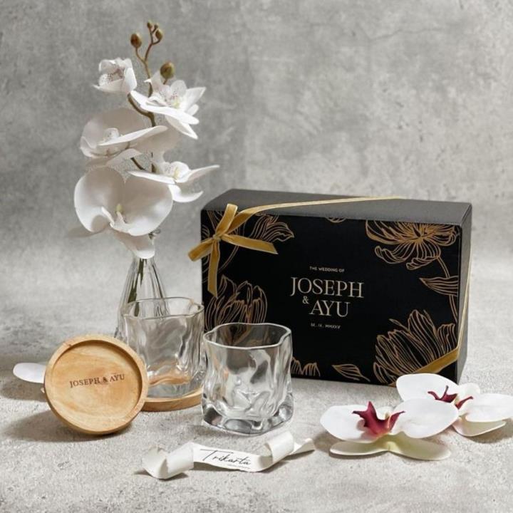 gelas aesthetic 2 set
