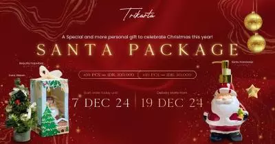 Rayakan Natal Lebih Berkesan dengan Hampers Santa Package dari Trikarta!