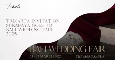 Trikarta Invitation Surabaya Goes to Bali Wedding Fair 2025