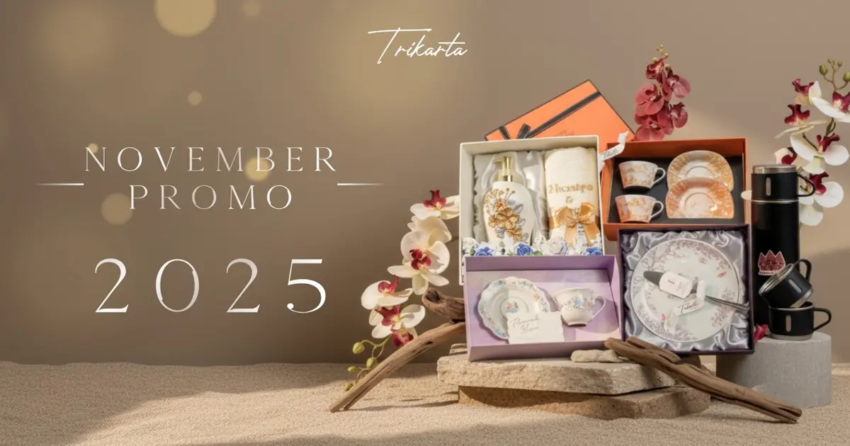 Promo November Spesial, Undangan & Souvenir Pernikahan Harga Hemat di Trikarta Invitation