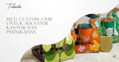Mug Custom Unik untuk Souvenir Kantor dan Pernikahan