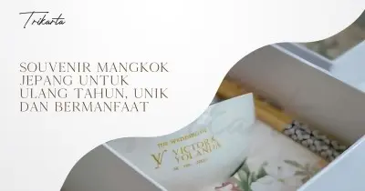 Souvenir Mangkok Jepang untuk Ulang Tahun, Unik dan Bermanfaat