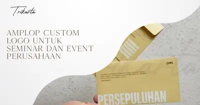 Amplop Custom Logo untuk Seminar dan Event Perusahaan