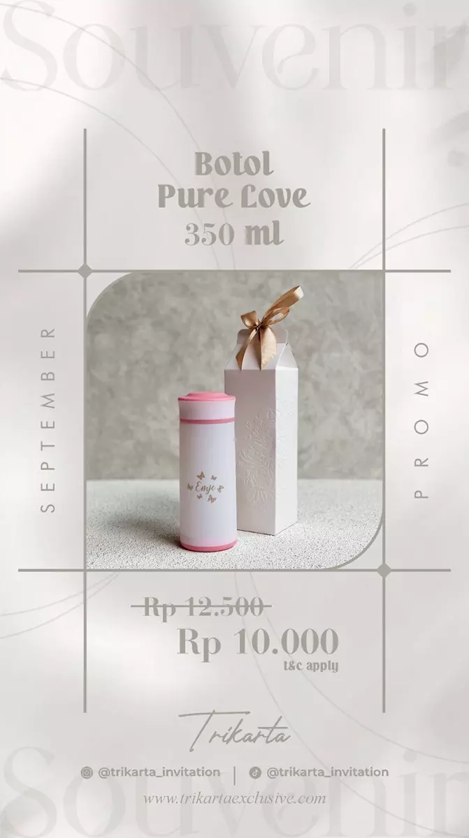 Botol Pure Love 350 Ml