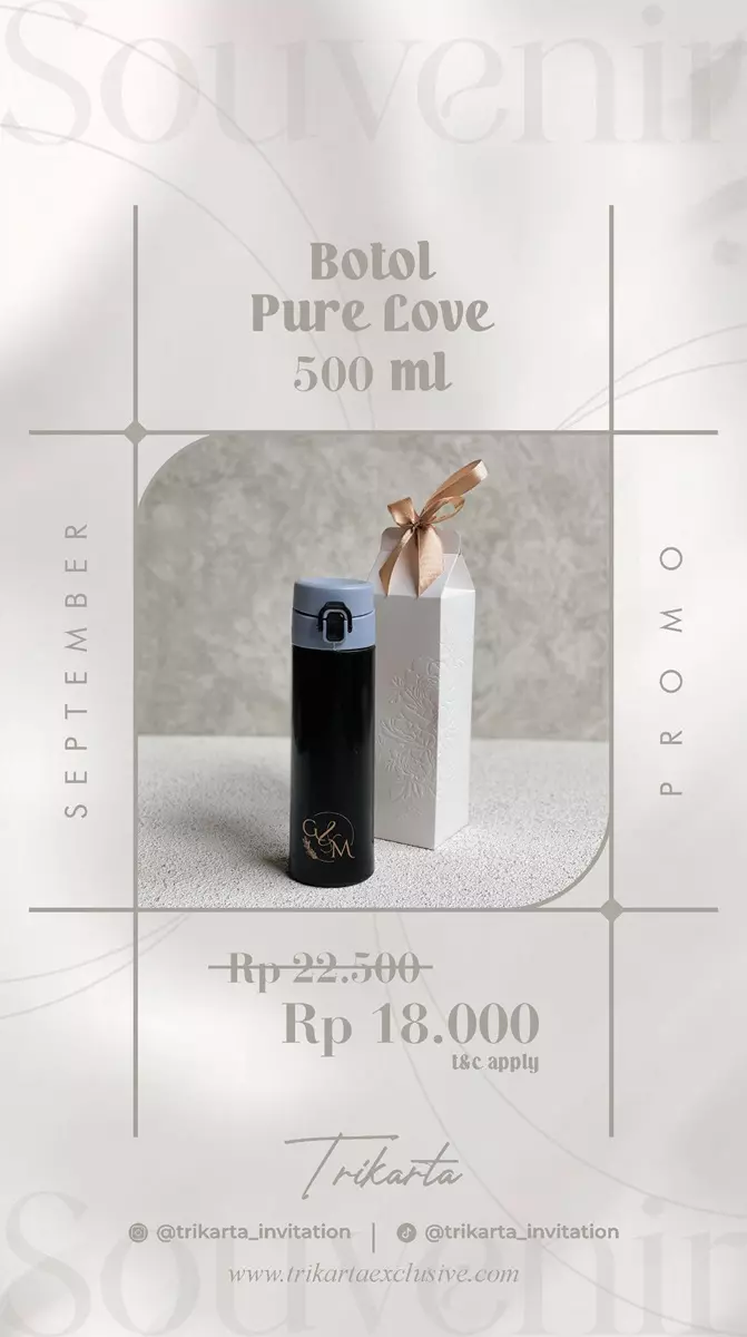 Botol Pure Love 500 Ml