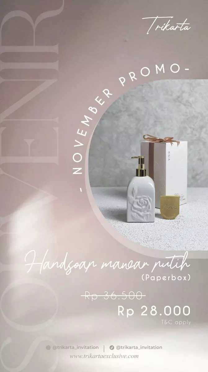 Promo Souvenir November 08045623371