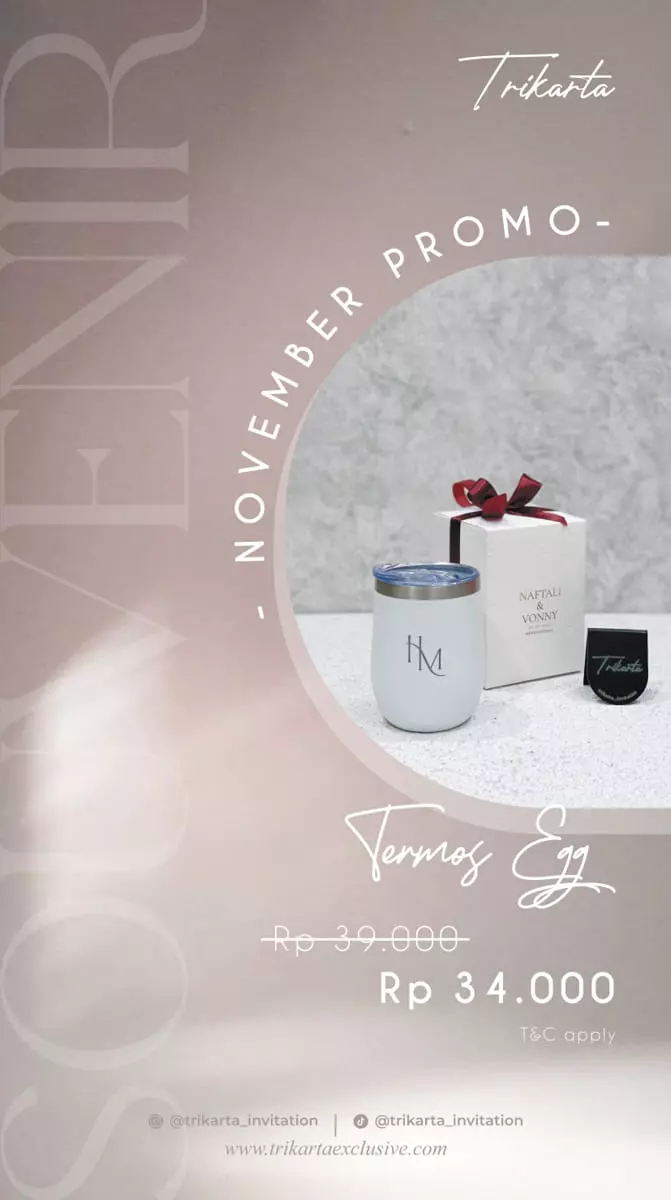Promo Souvenir November 08045634731